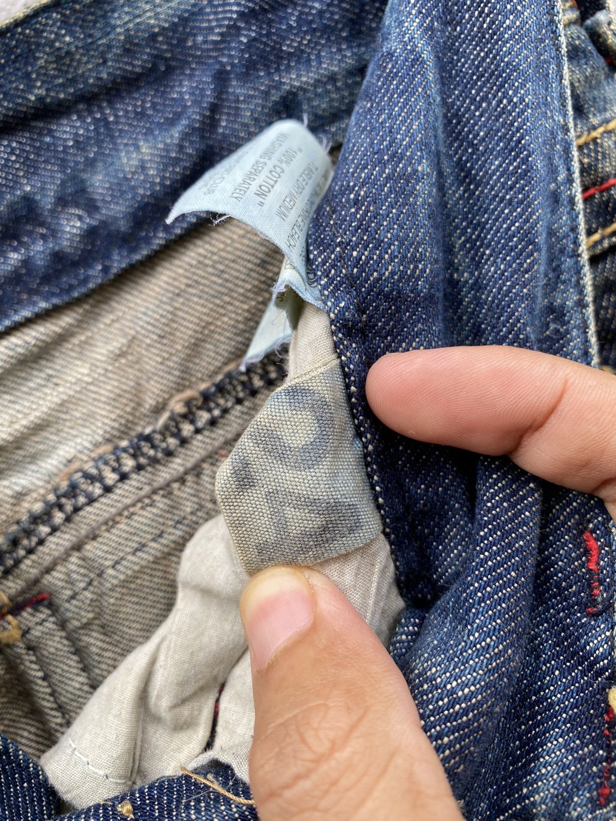 Beauty Beast 💥RARE💥LOLITA Jeans Exotic Garment Mudwash Flare Denim Size US 28 / EU 44 - 19 Thumbnail
