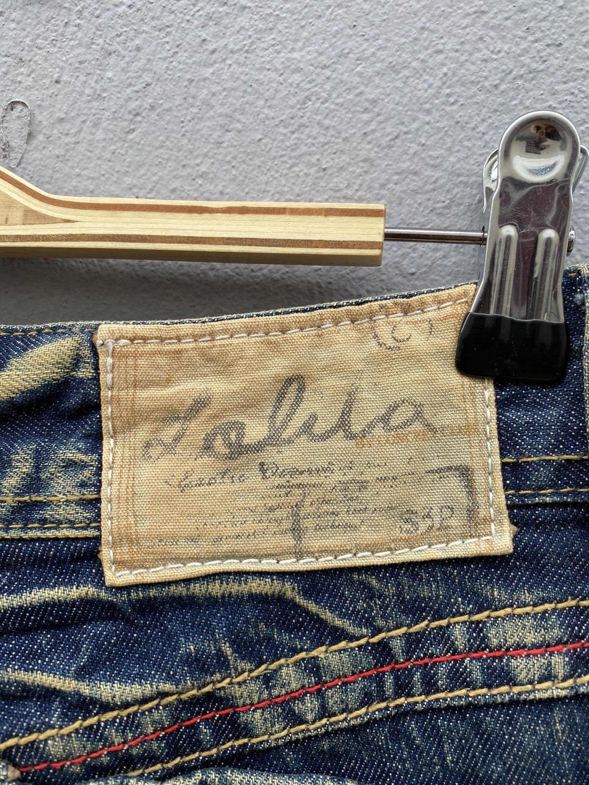 Beauty Beast 💥RARE💥LOLITA Jeans Exotic Garment Mudwash Flare Denim Size US 28 / EU 44 - 13 Thumbnail