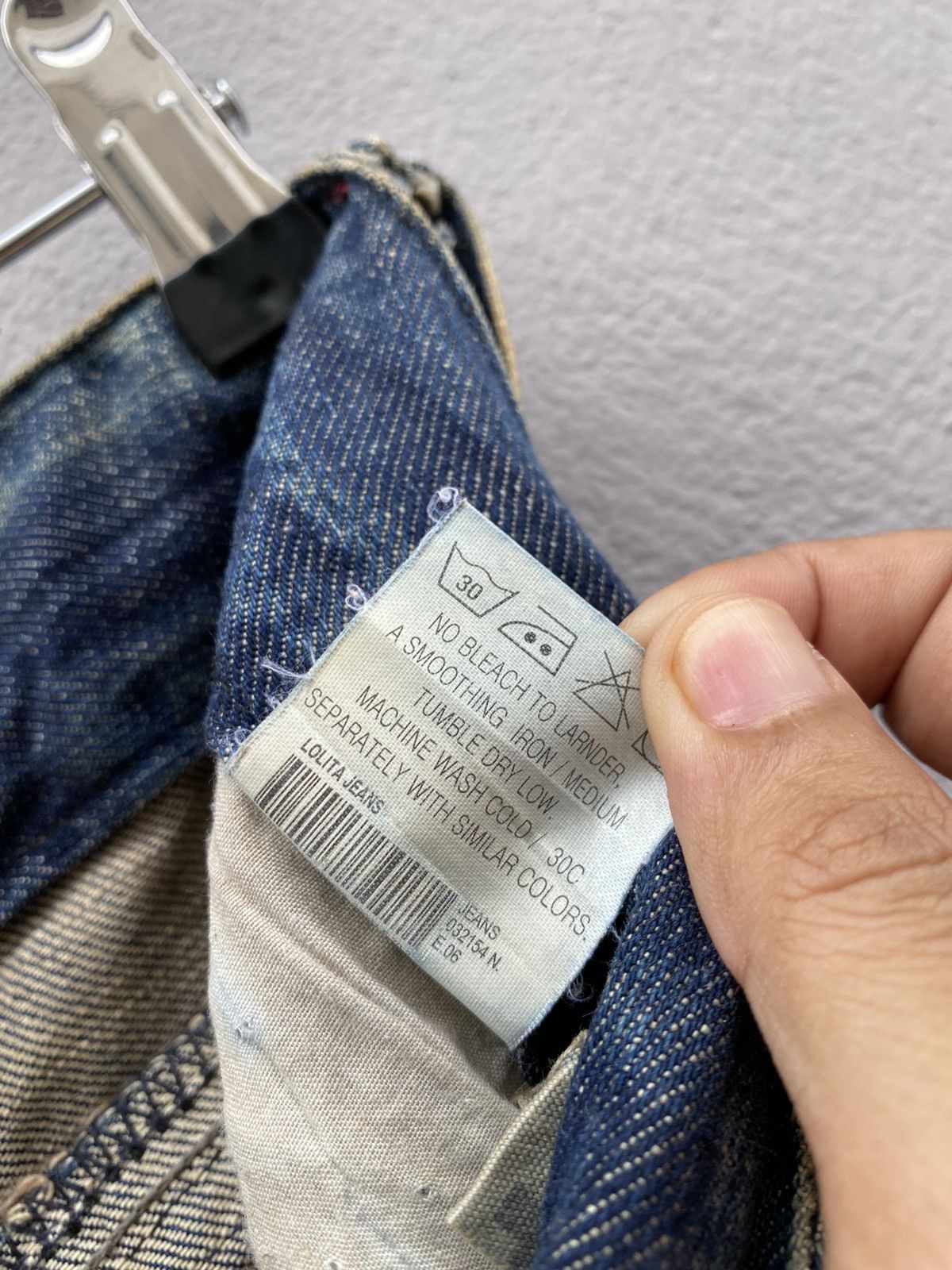 Beauty Beast 💥RARE💥LOLITA Jeans Exotic Garment Mudwash Flare Denim Size US 28 / EU 44 - 22 Thumbnail