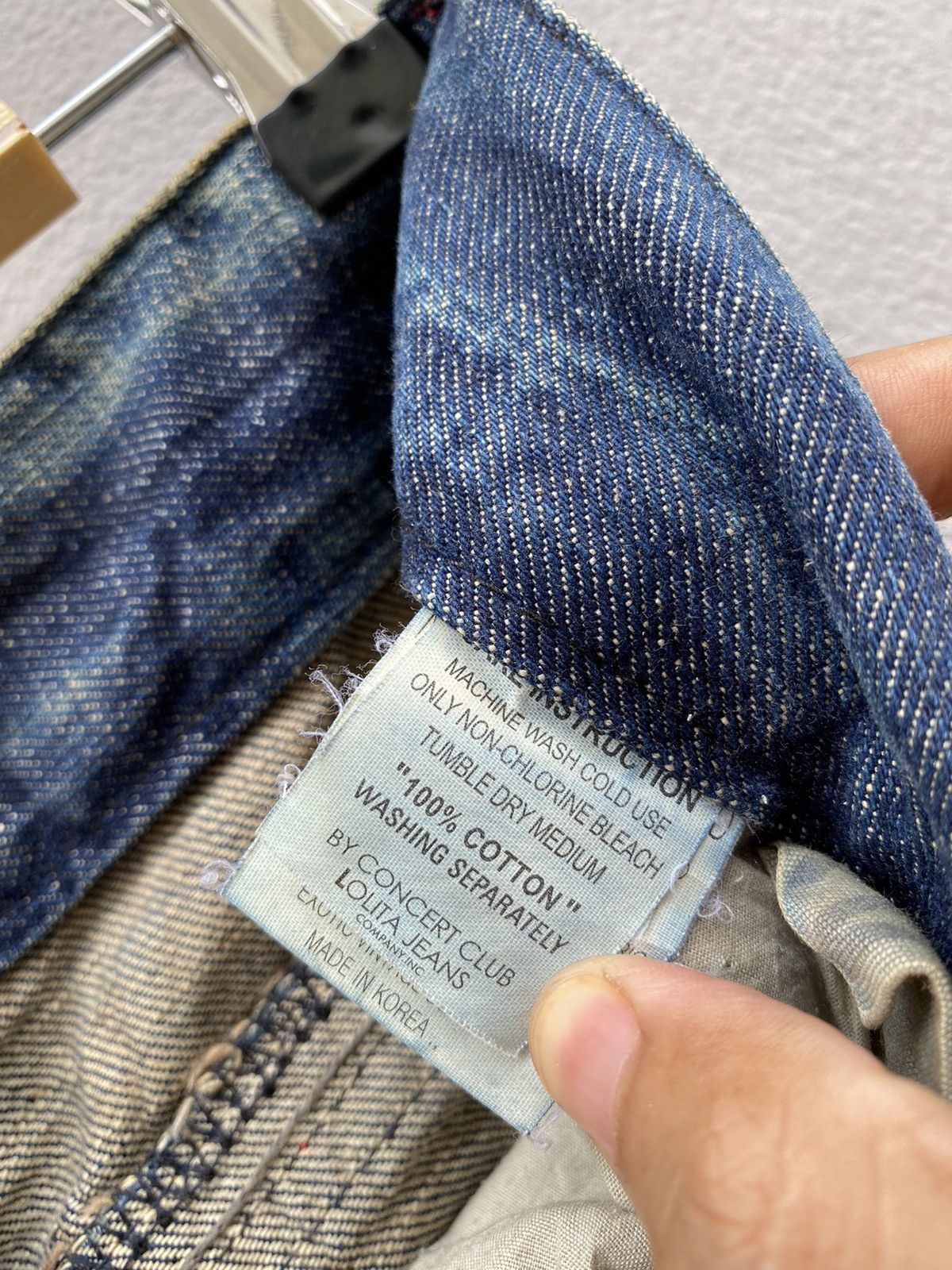 Beauty Beast 💥RARE💥LOLITA Jeans Exotic Garment Mudwash Flare Denim Size US 28 / EU 44 - 20 Thumbnail