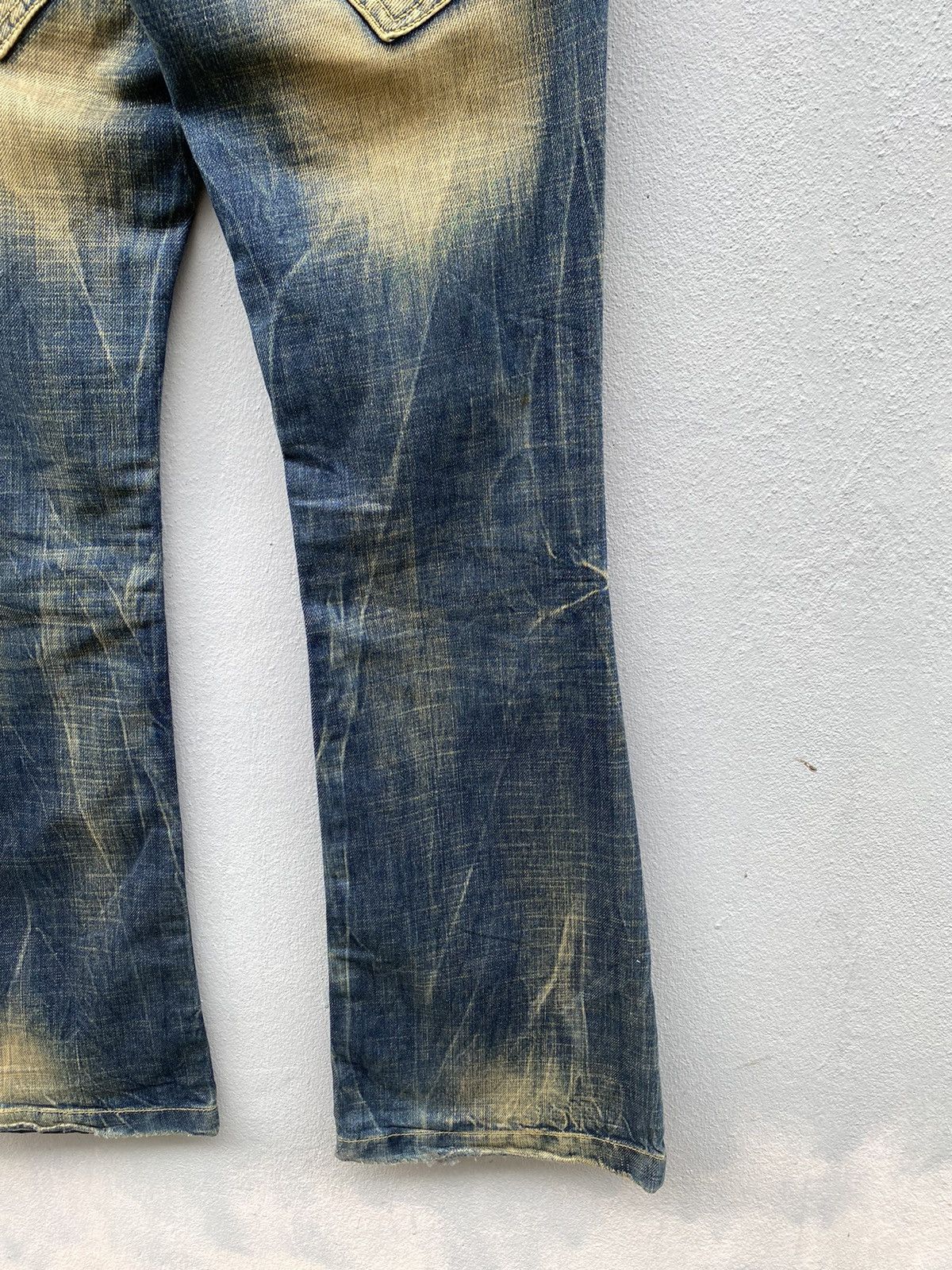 Beauty Beast 💥RARE💥LOLITA Jeans Exotic Garment Mudwash Flare Denim Size US 28 / EU 44 - 15 Thumbnail