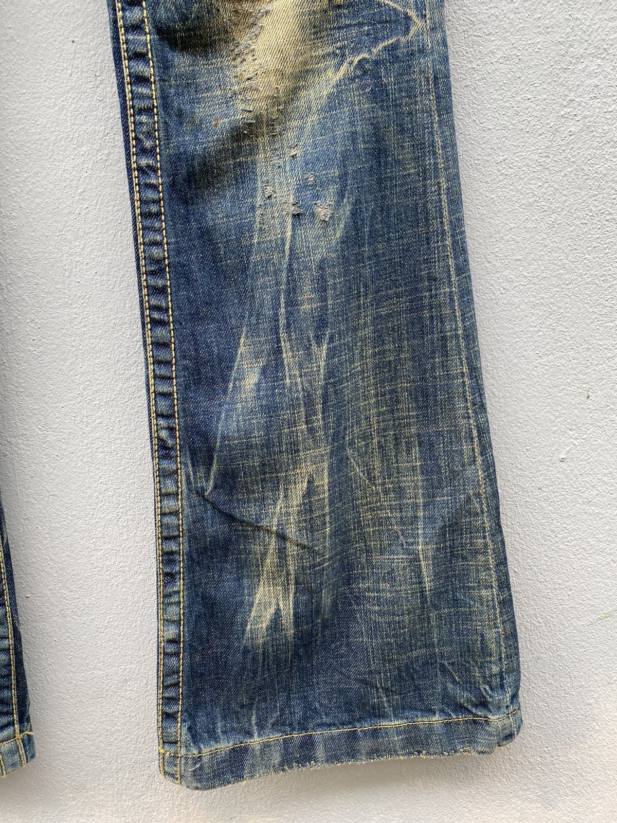 Beauty Beast 💥RARE💥LOLITA Jeans Exotic Garment Mudwash Flare Denim Size US 28 / EU 44 - 10 Thumbnail