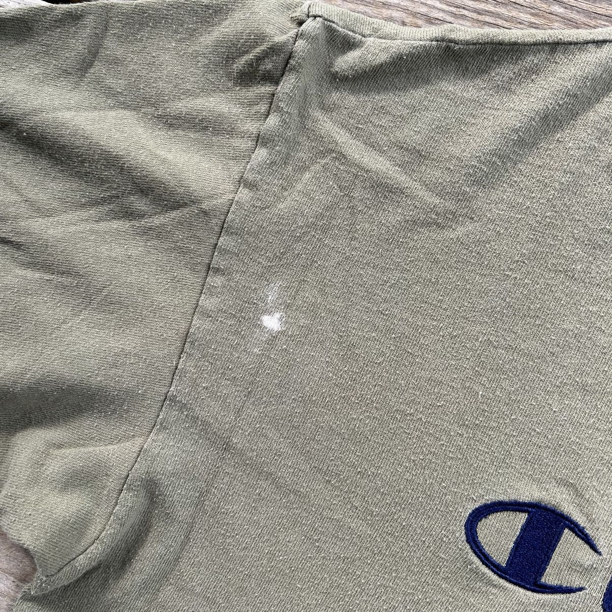 Champion × Vintage Vintage 90s Champion Embroidered Logo Double Collar T Shirt Size US XL / EU 56 / 4 - 4 Thumbnail