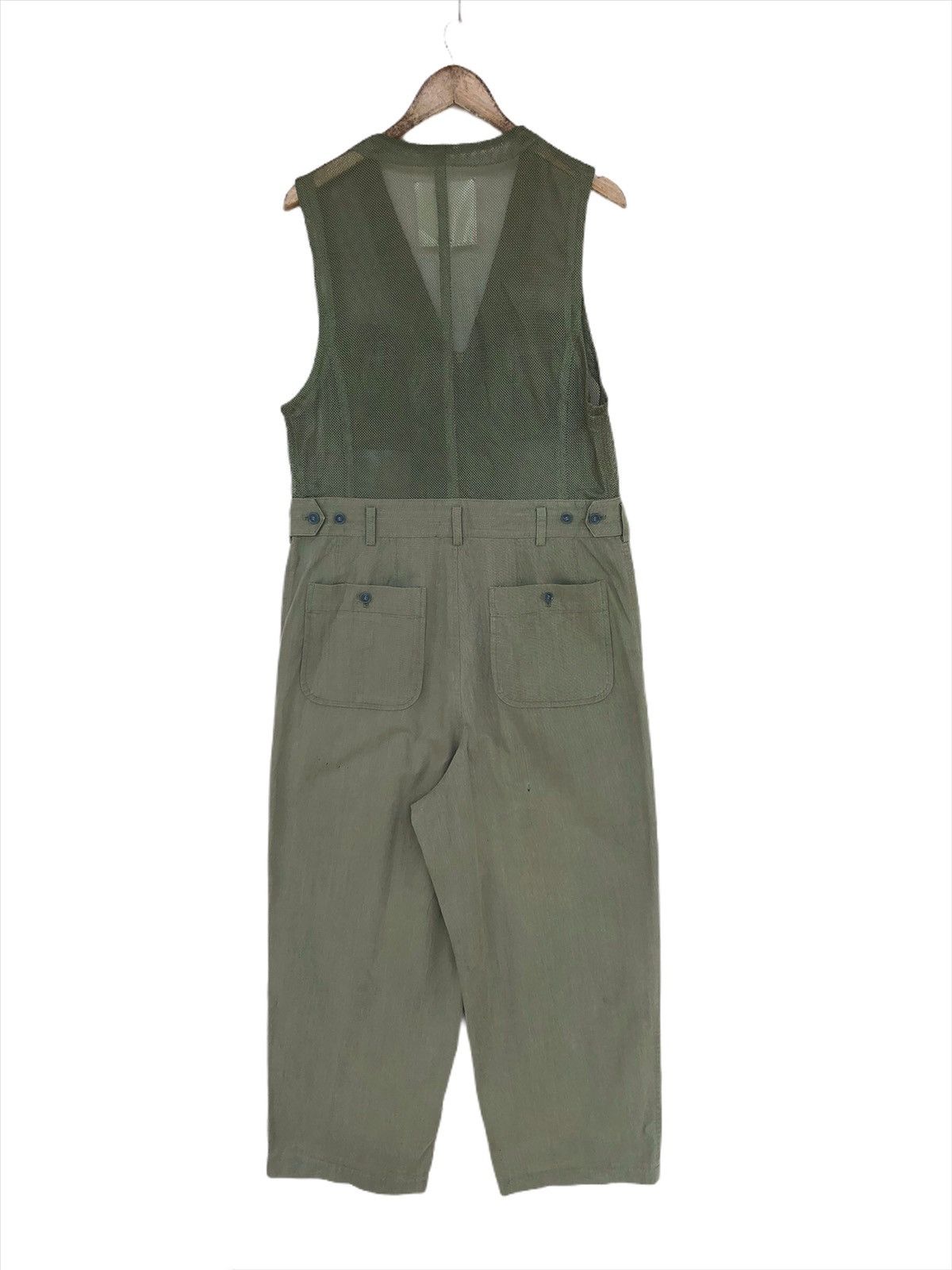 Comme des Garcons Homme GRAIL🔥FW96 Junya Watanabe Mesh Coverall Jumpsuit Size US 34 / EU 50 - 6 Thumbnail