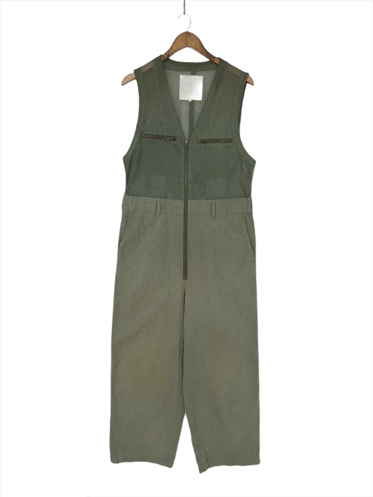 Comme des Garcons Homme GRAIL🔥FW96 Junya Watanabe Mesh Coverall Jumpsuit Size US 34 / EU 50 - 3 Thumbnail