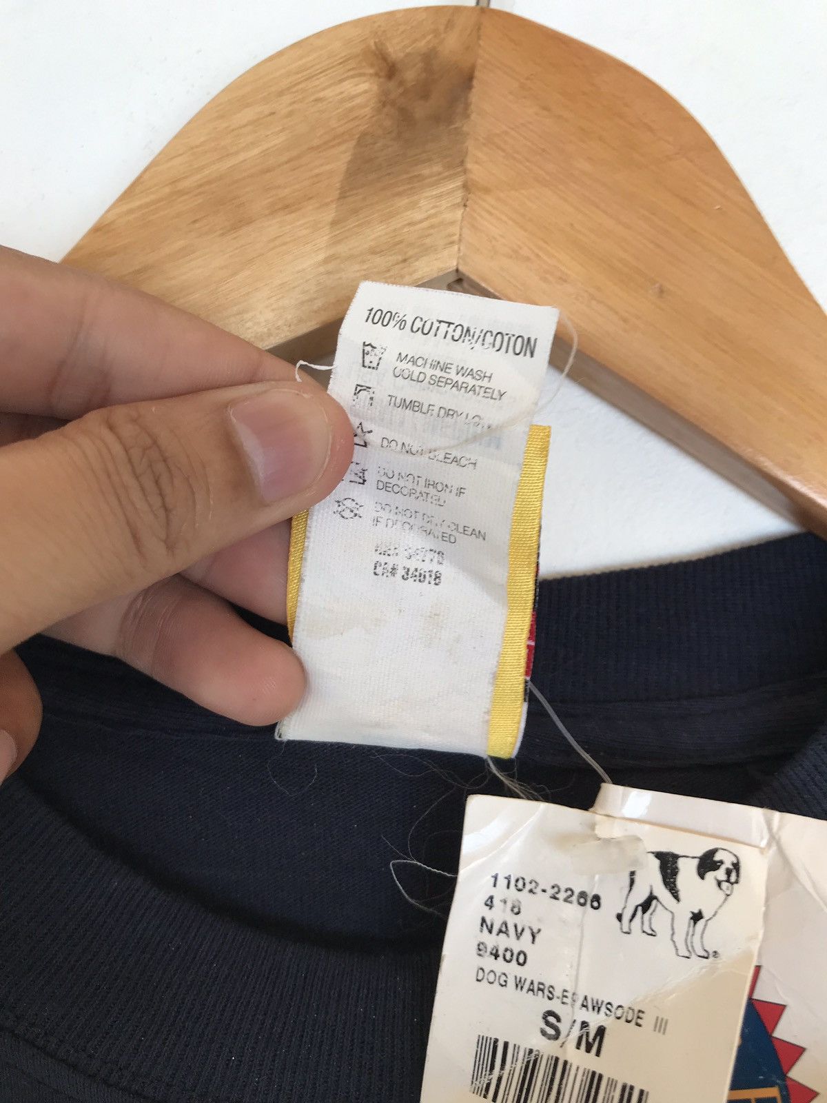 Star Wars × Vintage Deadstock item with tag! Vintage Star Wars Parody T shirt Size US M / EU 48-50 / 2 - 7 Thumbnail