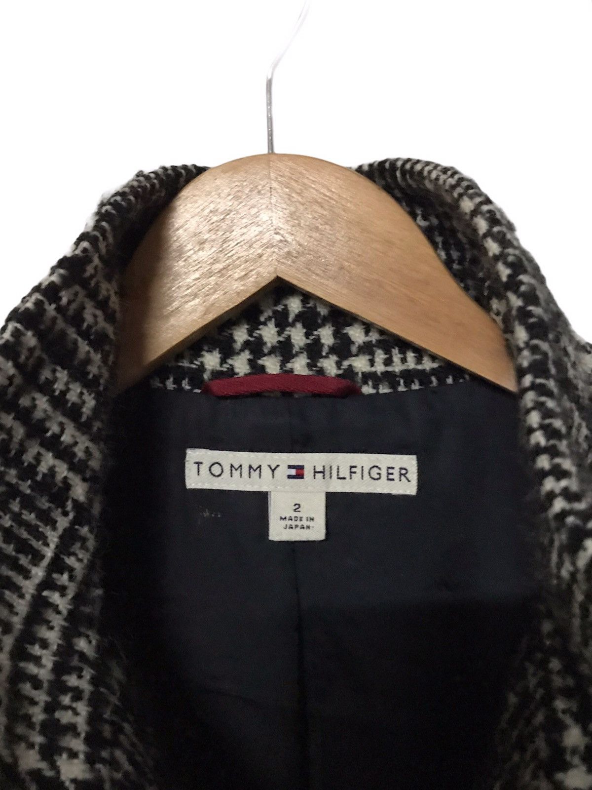 Tommy Hilfiger 🔥Tommy Hilfiger Wool Long Jacket Size XS / US 0-2 / IT 36-38 - 5 Thumbnail