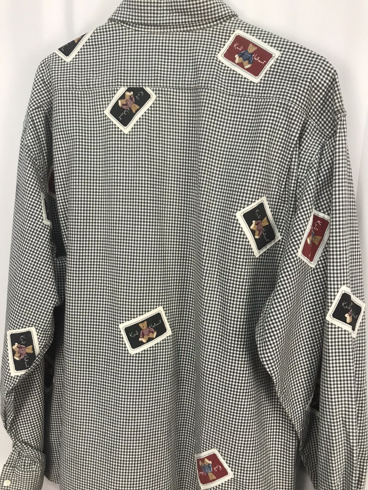 Designer × Flannel × Karl Helmut Karl helmut flannel button up shirt patches Size US XL / EU 56 / 4 - 6 Thumbnail