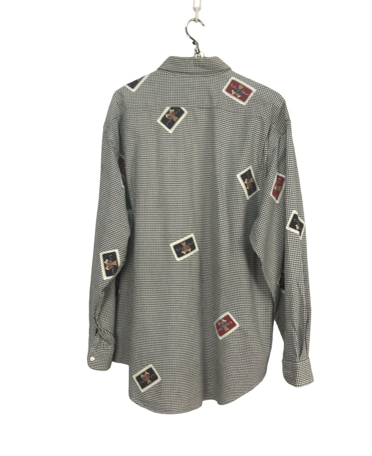 Designer × Flannel × Karl Helmut Karl helmut flannel button up shirt patches Size US XL / EU 56 / 4 - 2 Thumbnail