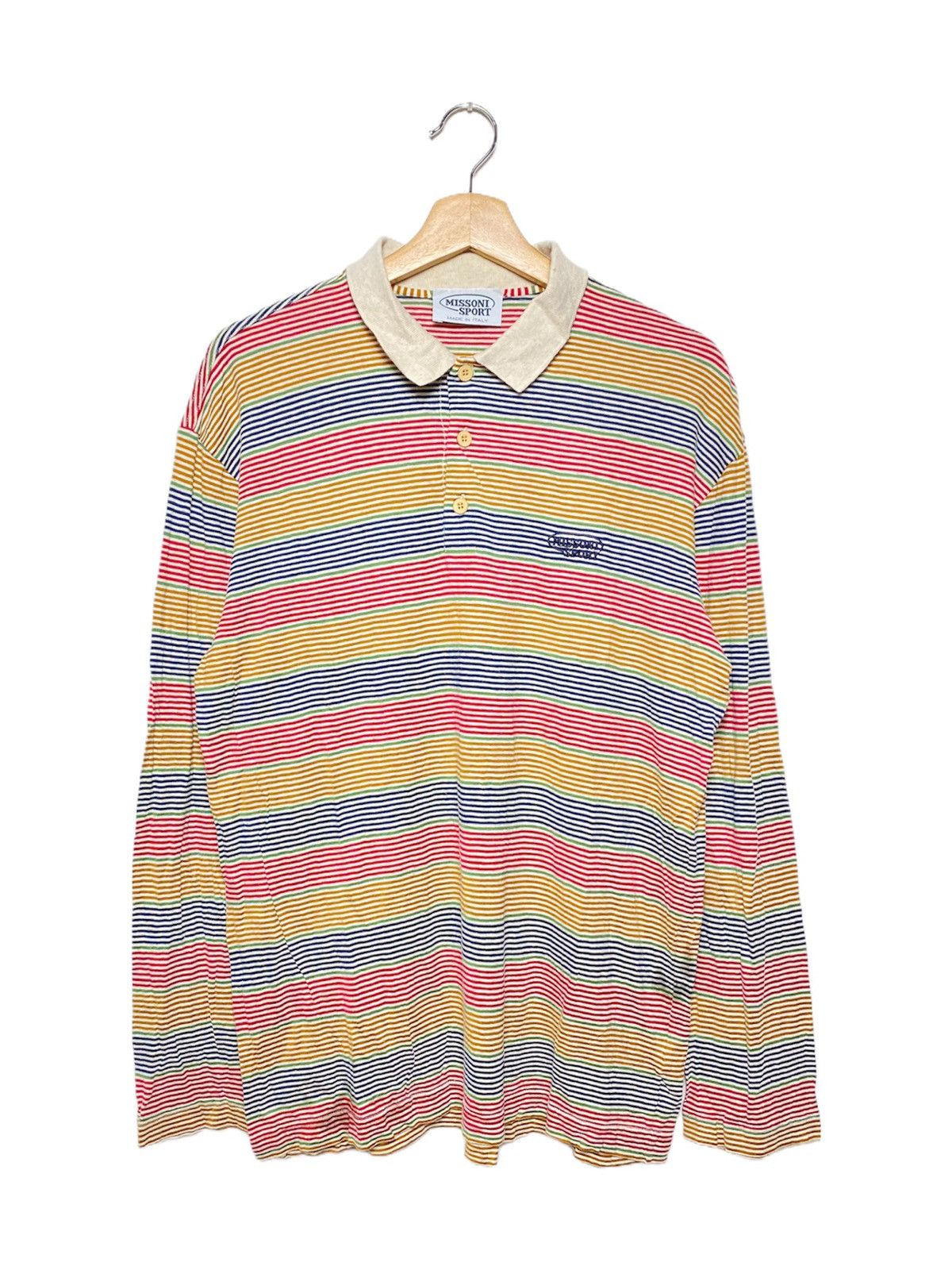 Japanese Brand Vintage Missoni Italy Longsleeve Size US M / EU 48-50 / 2 - 1 Thumbnail
