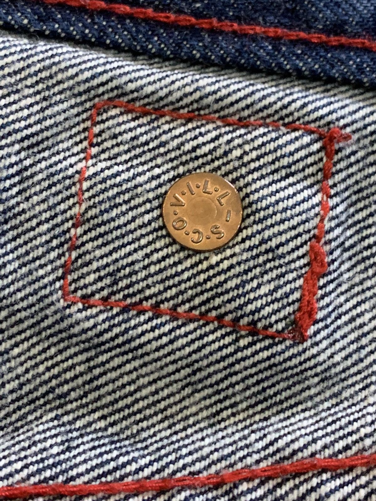 Indigo VTG INDIGO BLUE JAPANESE SELVEDGE JEANS Size US 32 / EU 48 - 5 Thumbnail