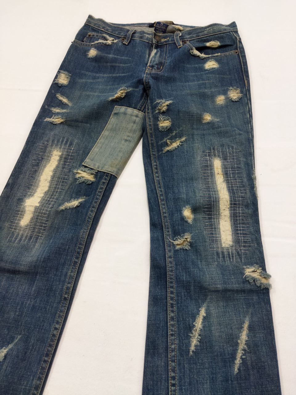 Earl Jeans Earl Jean Original Low Rise Distressed Jeans Size US 30 / EU 46 - 11 Thumbnail