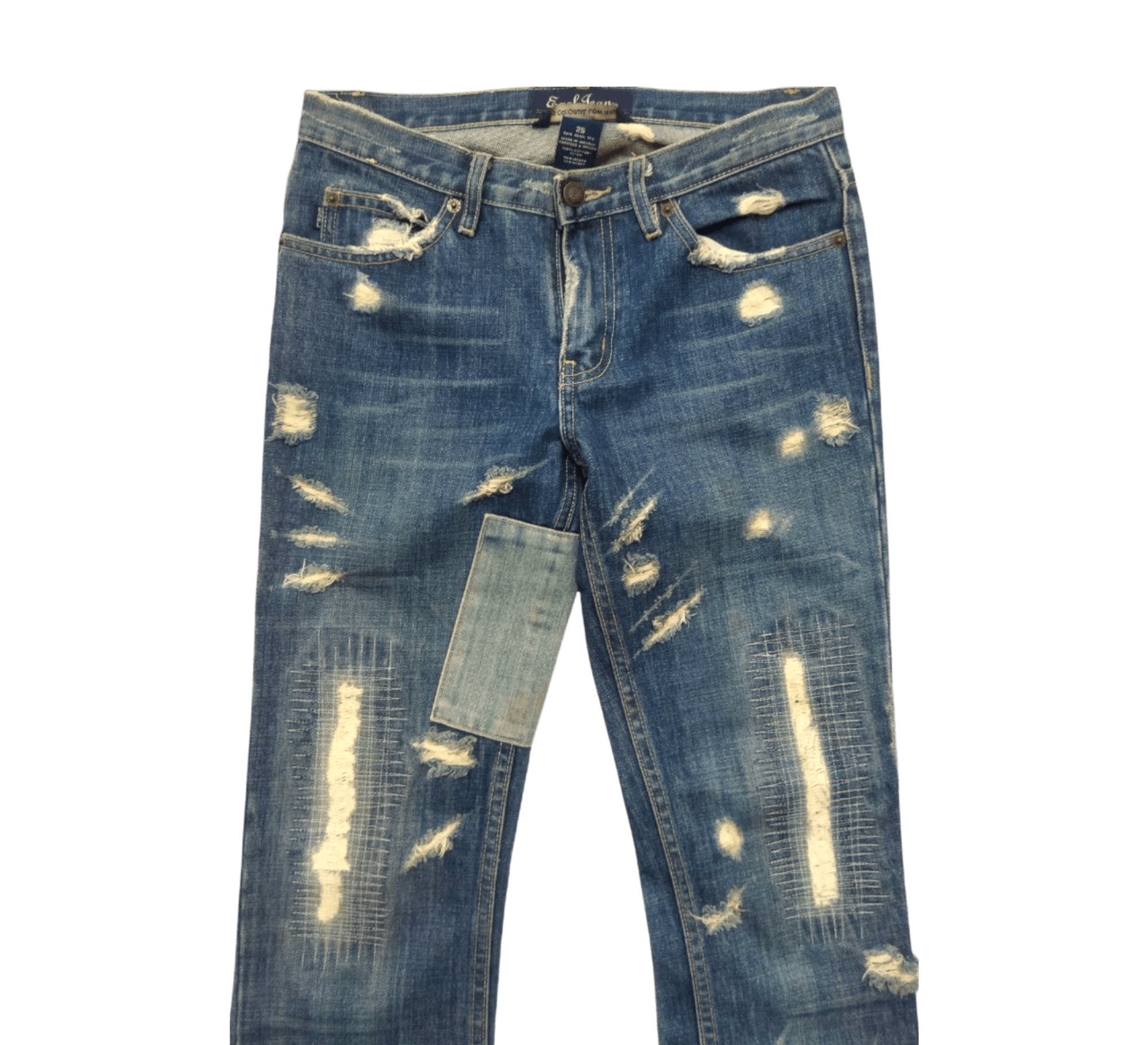 Earl Jeans Earl Jean Original Low Rise Distressed Jeans Size US 30 / EU 46 - 2 Thumbnail
