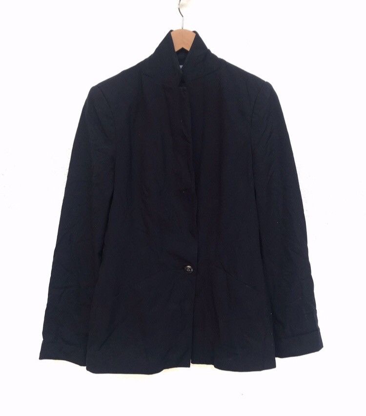 image of Zara Basic Relaxing Blazer in Blue Black, Men's (Size Medium)