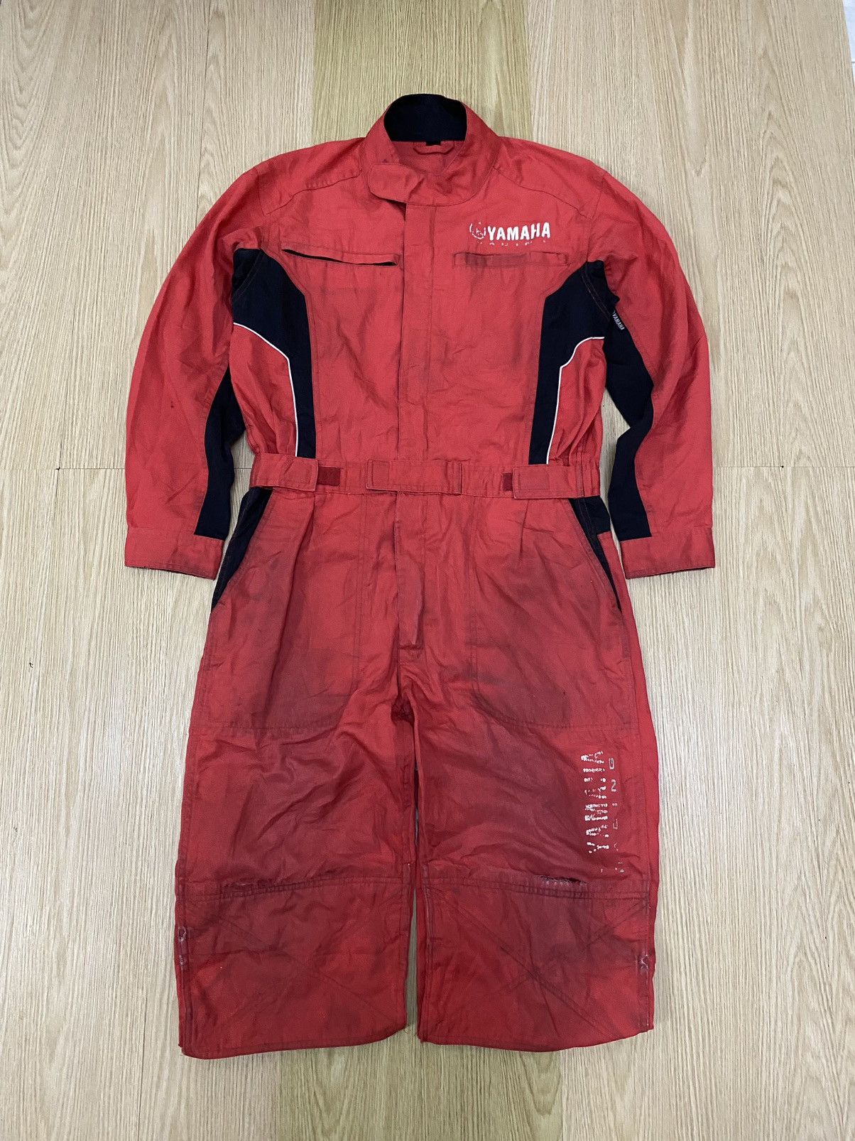 image of Yamaha Racing Team Overall in Red, Men's (Size 32)