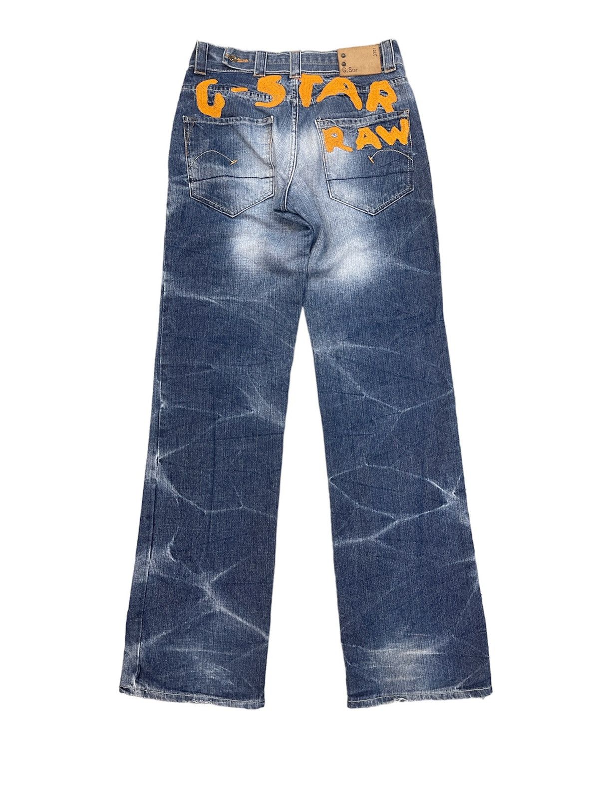 G-Star VINTAGE G-STAR RAW MADE IN ITALY RADAR LOW LOOSE SIZE 31X34 Size US 31 - 14 Thumbnail