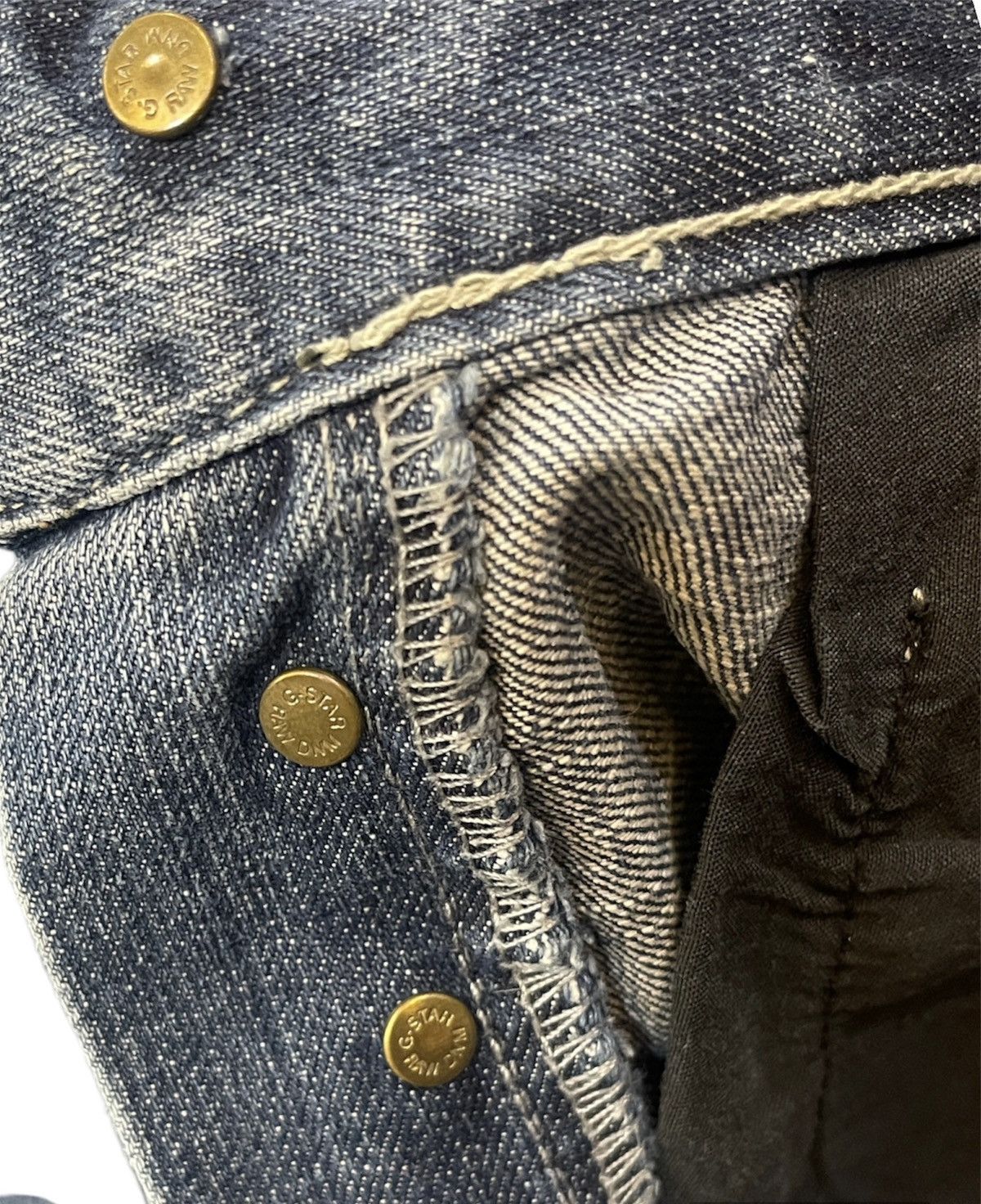 G-Star VINTAGE G-STAR RAW MADE IN ITALY RADAR LOW LOOSE SIZE 31X34 Size US 31 - 11 Thumbnail