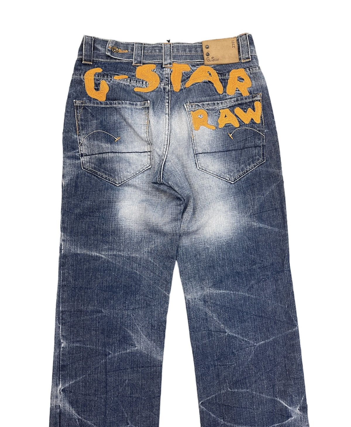 G-Star VINTAGE G-STAR RAW MADE IN ITALY RADAR LOW LOOSE SIZE 31X34 Size US 31 - 15 Thumbnail