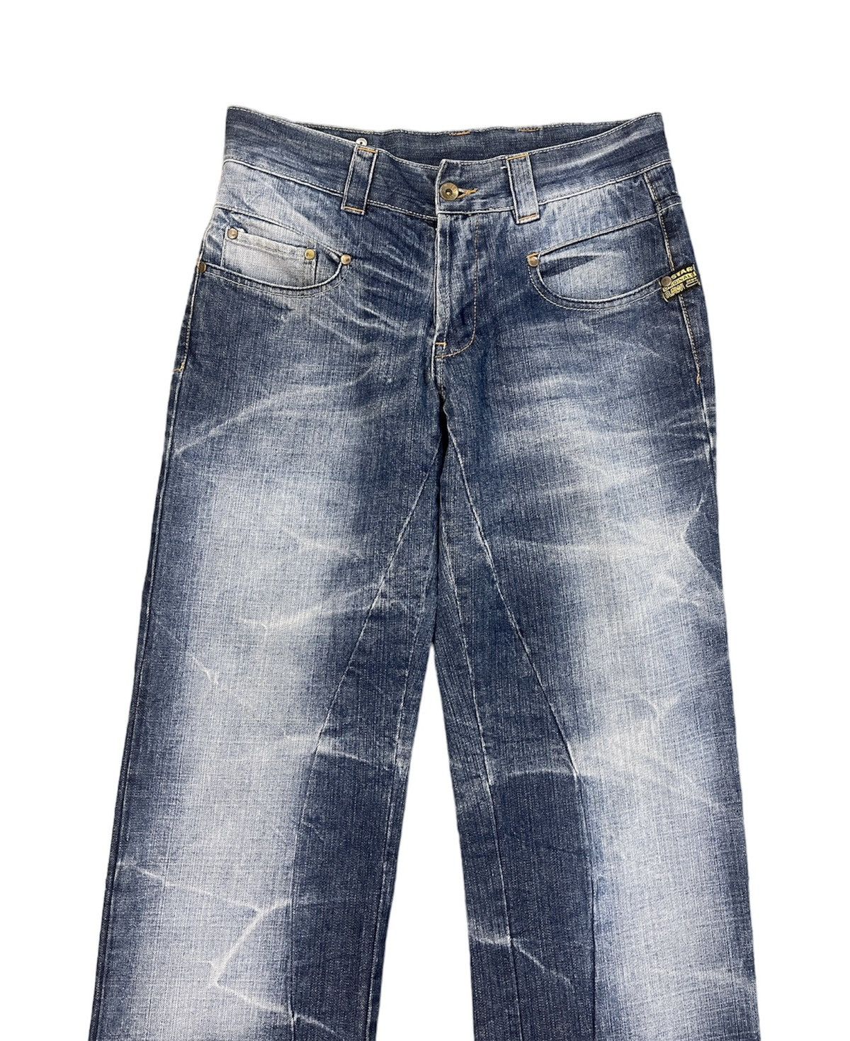 G-Star VINTAGE G-STAR RAW MADE IN ITALY RADAR LOW LOOSE SIZE 31X34 Size US 31 - 3 Thumbnail