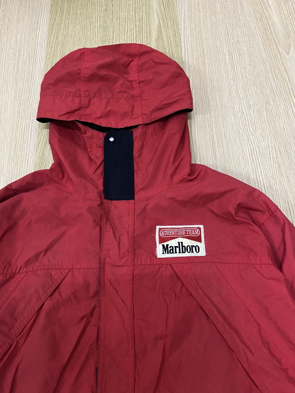 Marlboro × Marlboro Adventure Team × Vintage Vintage Marlboro Advanture Team hoodie jacket Size US XL / EU 56 / 4 - 4 Thumbnail