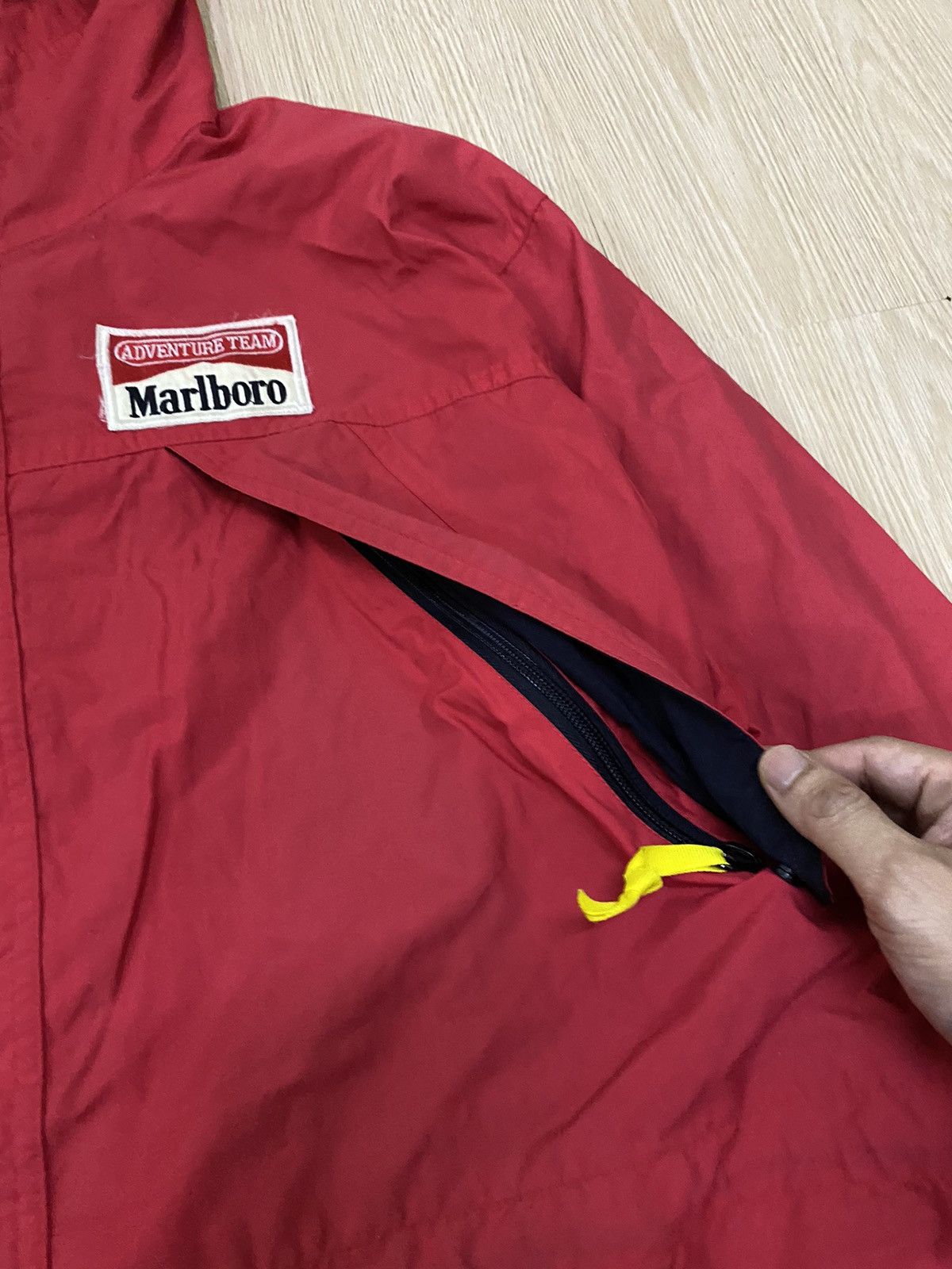 Marlboro × Marlboro Adventure Team × Vintage Vintage Marlboro Advanture Team hoodie jacket Size US XL / EU 56 / 4 - 5 Thumbnail
