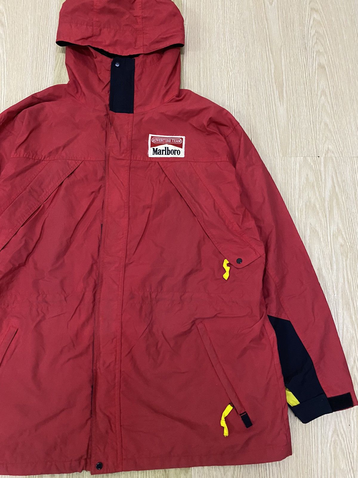 Marlboro × Marlboro Adventure Team × Vintage Vintage Marlboro Advanture Team hoodie jacket Size US XL / EU 56 / 4 - 2 Thumbnail