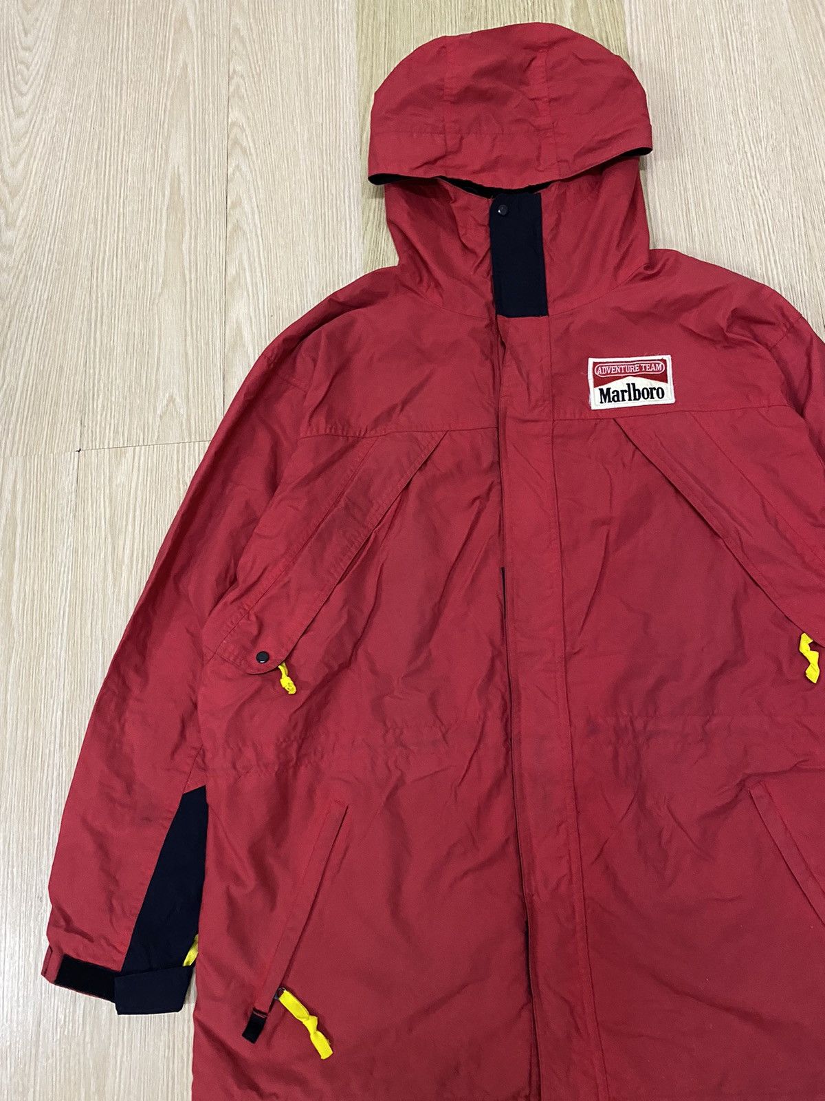 Marlboro × Marlboro Adventure Team × Vintage Vintage Marlboro Advanture Team hoodie jacket Size US XL / EU 56 / 4 - 3 Thumbnail