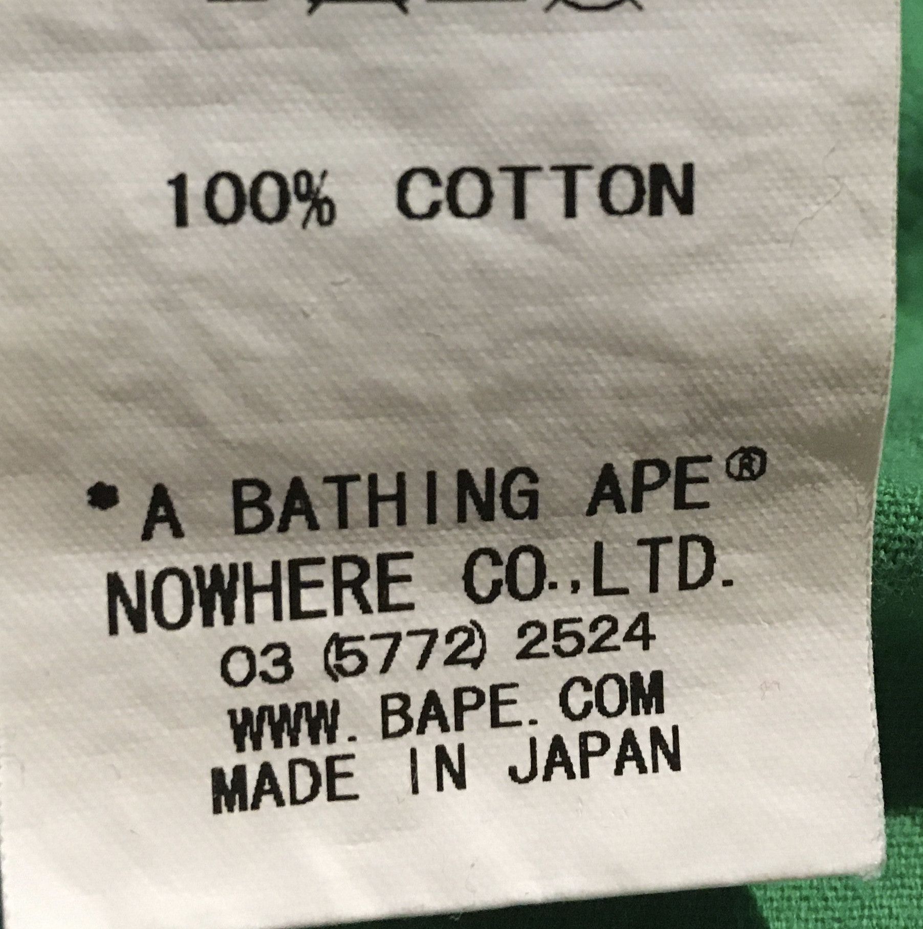 Bape Bape Baby Milo long sleeve tee shirt Size XS / US 0-2 / IT 36-38 - 7 Thumbnail