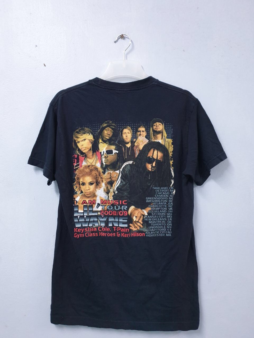 Band Tees Vtg Lil’ Wayne, Keyshia cole, T-Pain, Keri Hilson Tour 08/09 Size US M / EU 48-50 / 2 - 2 Thumbnail