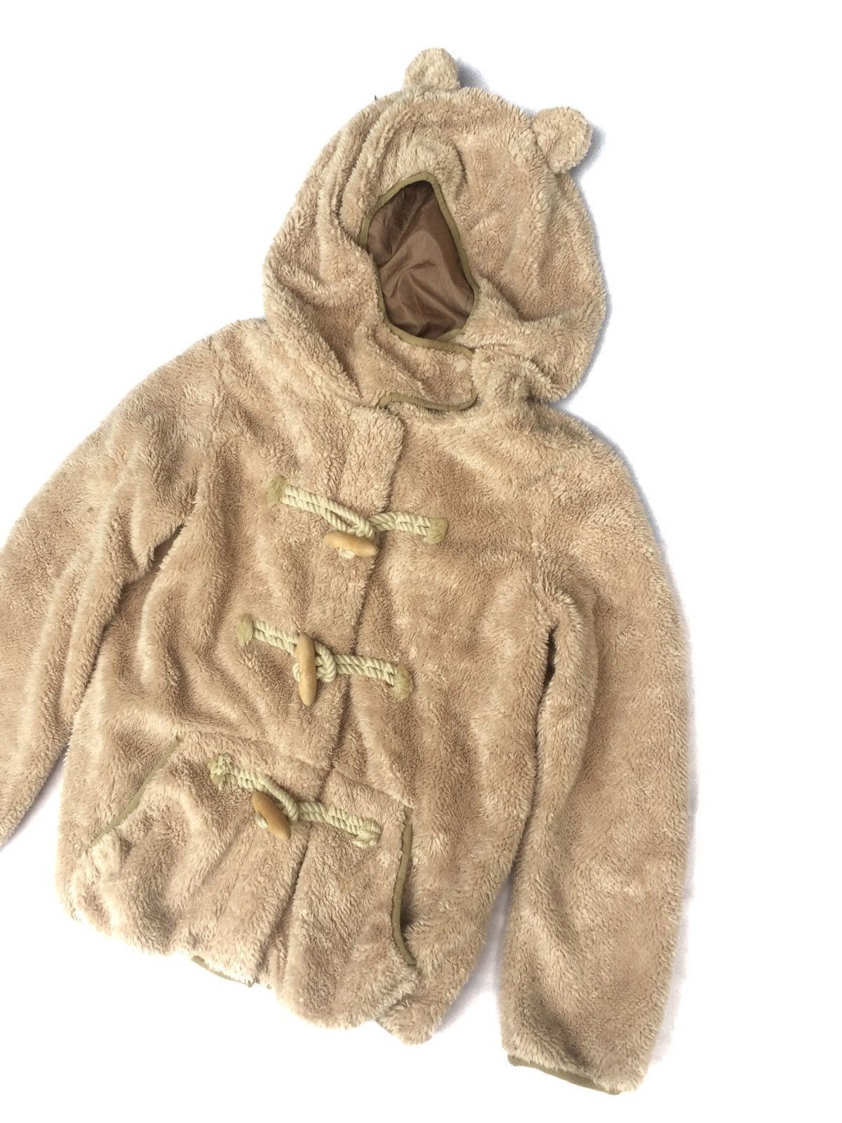 Issey Miyake ISSEY MIYAKE Mercibeaucoup Horn Hooded Faux Fur Jacket Size M / US 6-8 / IT 42-44 - 4 Thumbnail