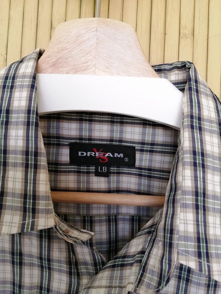 Japanese Brand Ys Dream checkered Shirt Size US L / EU 52-54 / 3 - 3 Thumbnail