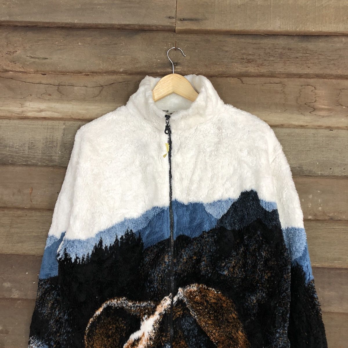 Vintage DL Renegade usa eagle fleece sweater winter White #2931 Size US XL / EU 56 / 4 - 9 Thumbnail