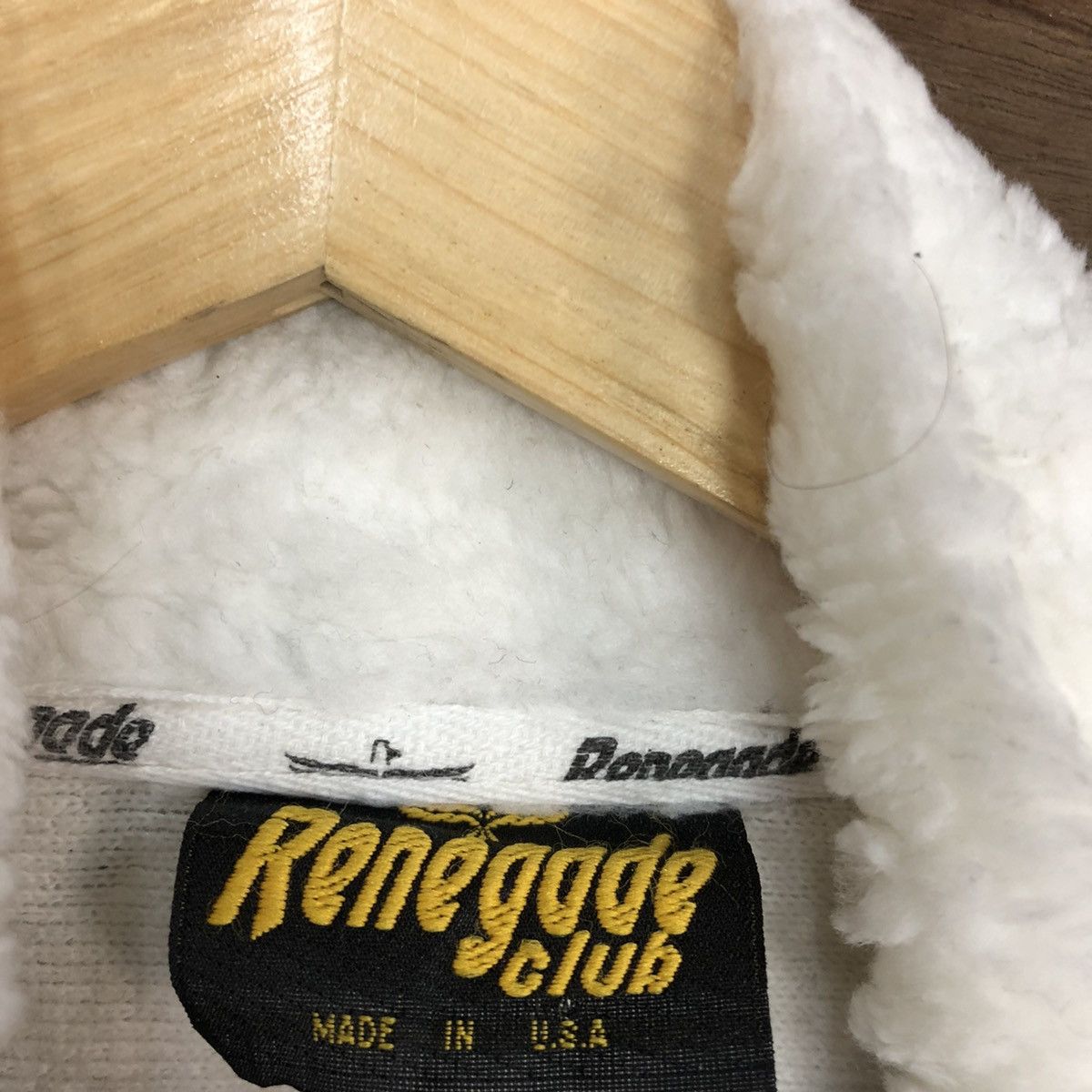Vintage DL Renegade usa eagle fleece sweater winter White #2931 Size US XL / EU 56 / 4 - 11 Thumbnail