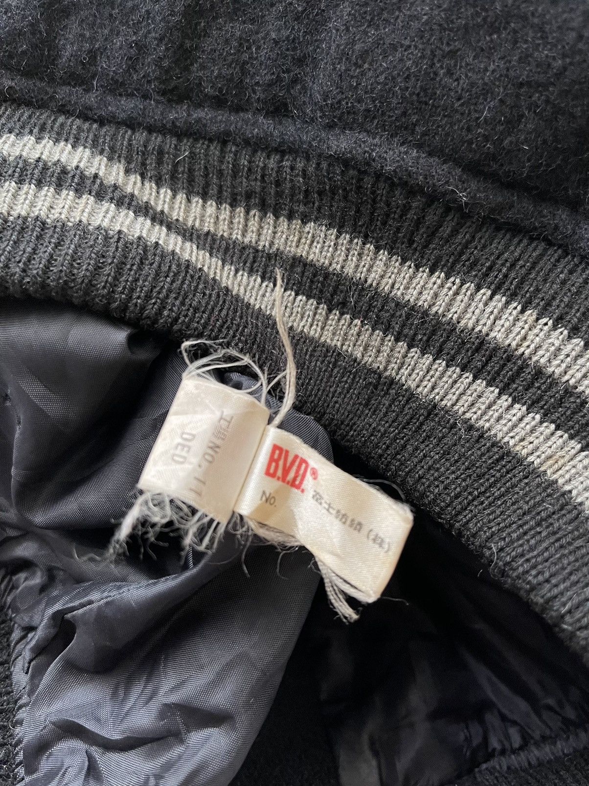 Vintage VINTAGE BVD WOOL VARSITY JACKET Size US M / EU 48-50 / 2 - 8 Thumbnail