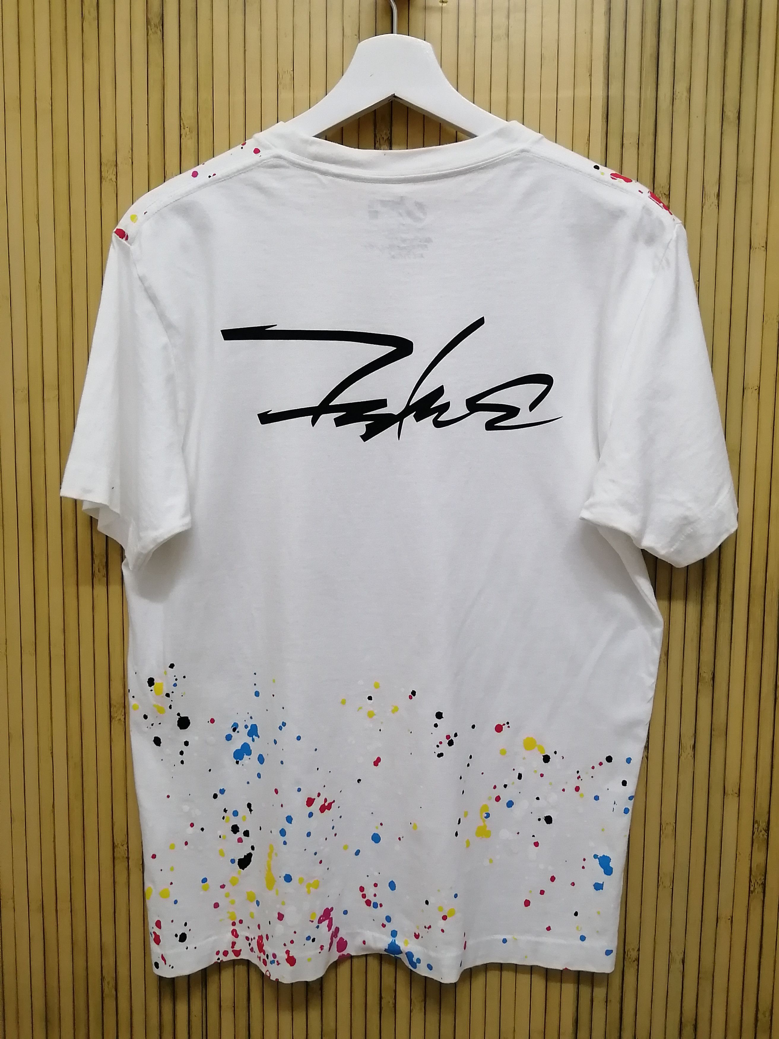 Futura × Uniqlo FUTURA x UNIQLO Splatter Spell Out Tshirt Size US L / EU 52-54 / 3 - 2 Thumbnail