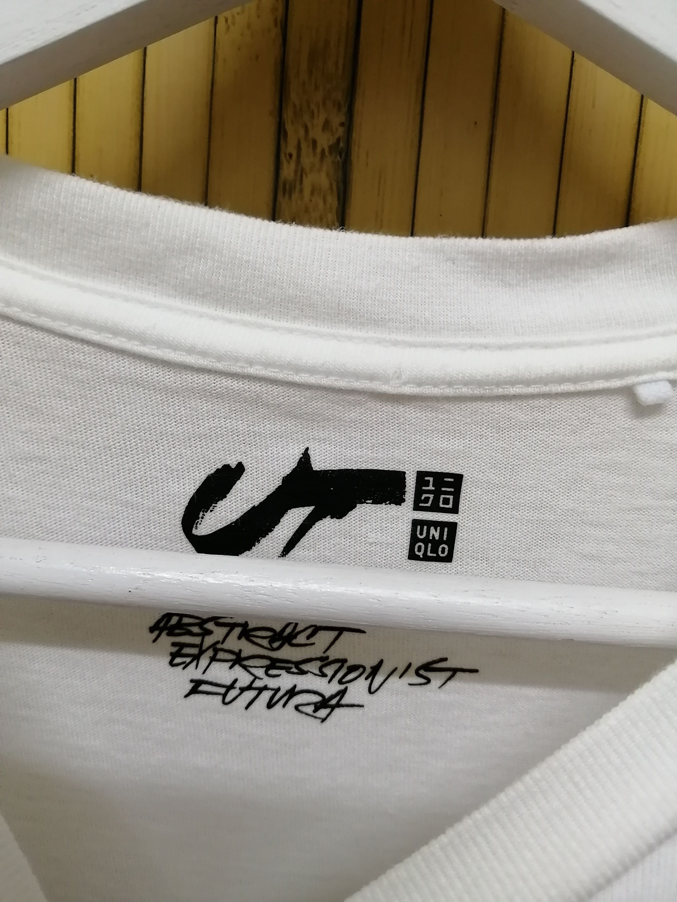 Futura × Uniqlo FUTURA x UNIQLO Splatter Spell Out Tshirt Size US L / EU 52-54 / 3 - 3 Thumbnail