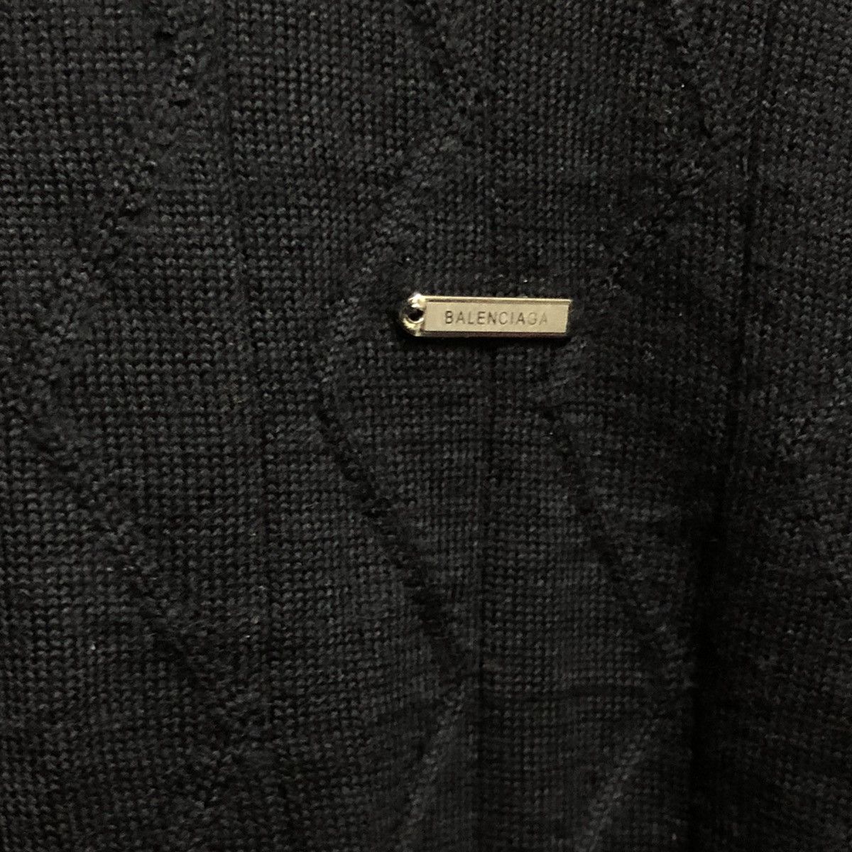 Balenciaga × Vintage Authentic Vintage Balenciaga Knitwear Half Zipper Size US L / EU 52-54 / 3 - 5 Thumbnail