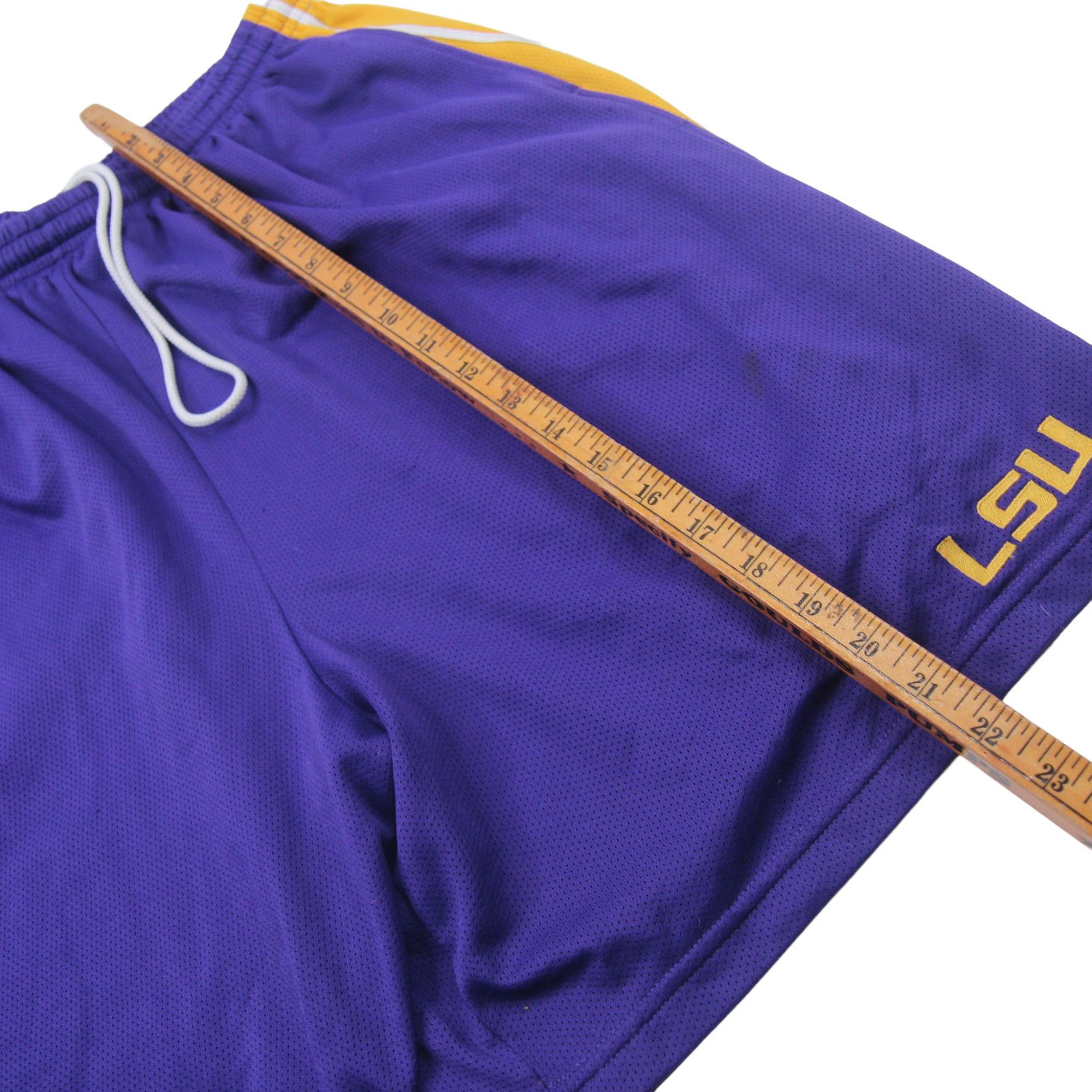 Nike × Vintage Vintage Nike LSU Louisiana State University Shorts Size US 32 / EU 48 - 7 Thumbnail