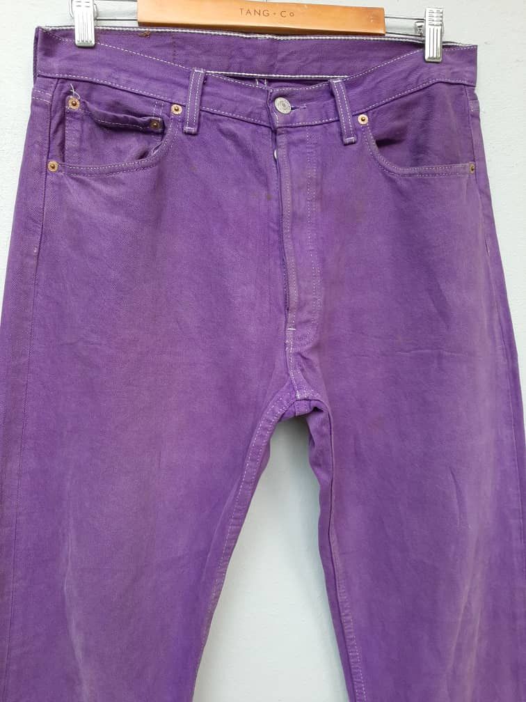 Levi's Vintage 90s Levi's Strauss & Co Made In USA Size US 32 / EU 48 - 4 Thumbnail