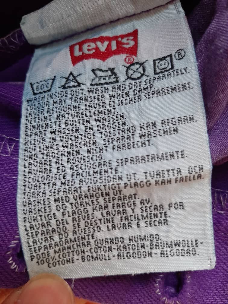 Levi's Vintage 90s Levi's Strauss & Co Made In USA Size US 32 / EU 48 - 11 Thumbnail