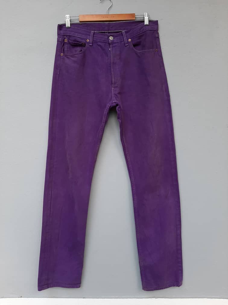 Levi's Vintage 90s Levi's Strauss & Co Made In USA Size US 32 / EU 48 - 2 Thumbnail