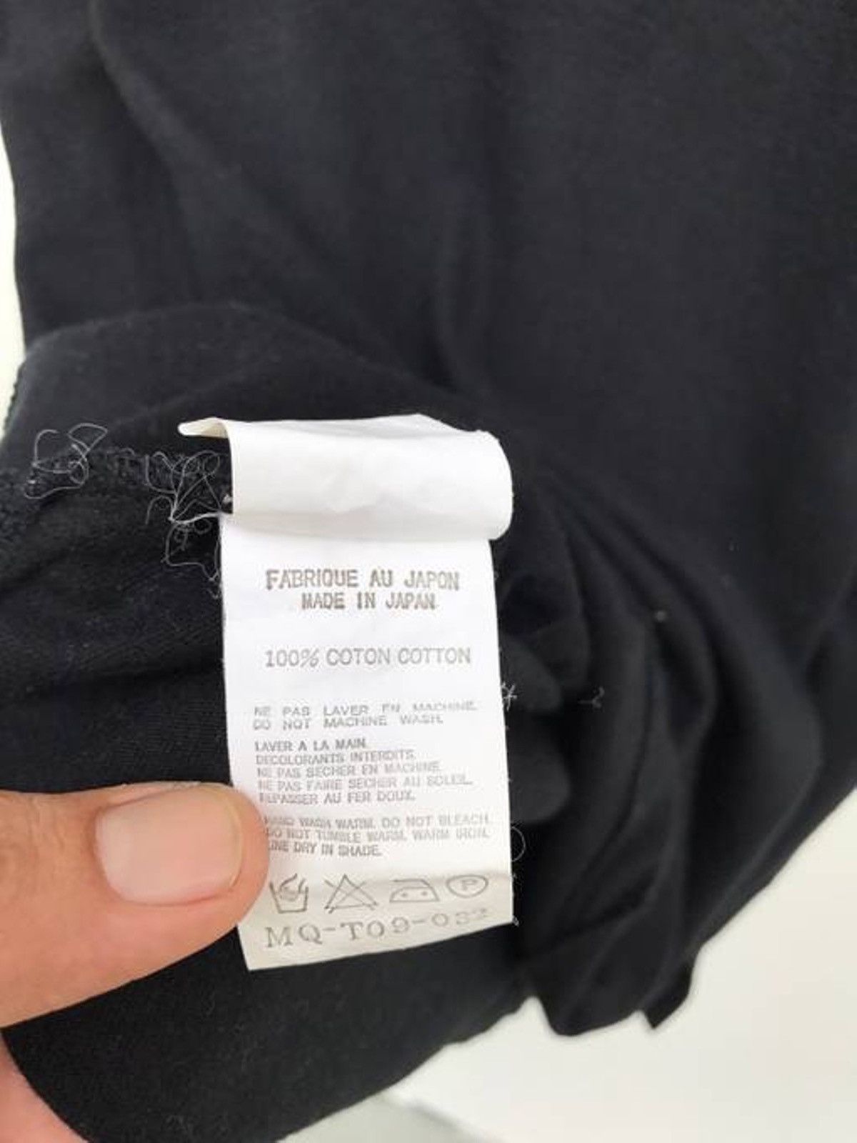 Yohji Yamamoto Yohji Yamamoto Shirt Ys For Men Japanese Designer Plain Tee Size US S / EU 44-46 / 1 - 4 Thumbnail