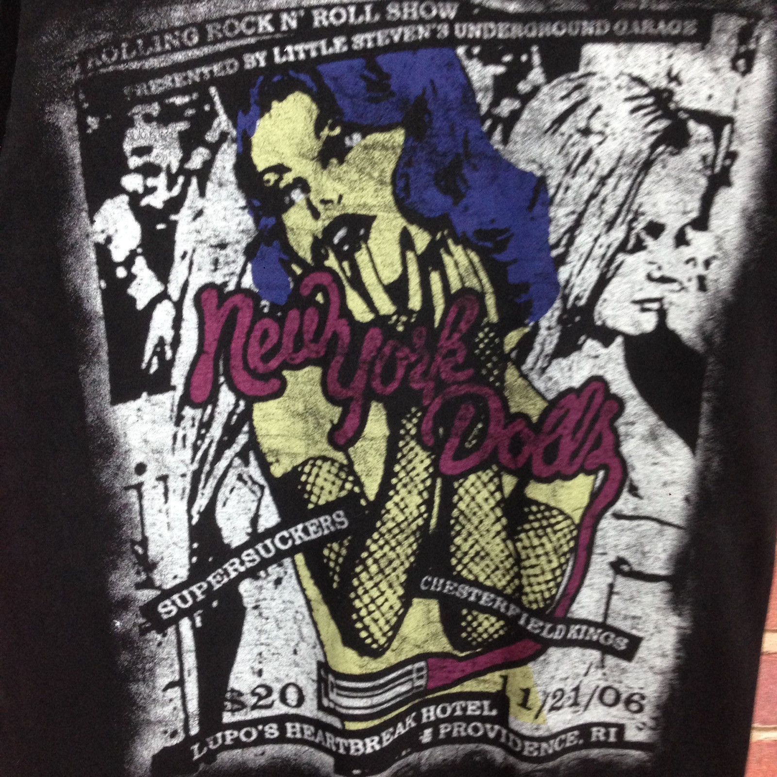 Band Tees Vintage New York Dolls Band Promo Music Tour T-shirt Size US L / EU 52-54 / 3 - 3 Thumbnail