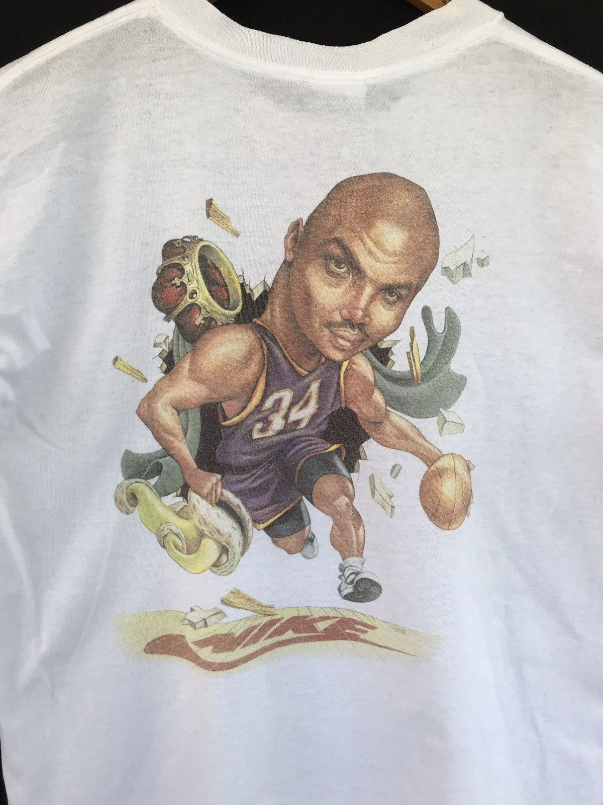 NBA Vintage Nike Usa Basketball La Lakers Lagend Shaquille Oneal Size US S / EU 44-46 / 1 - 7 Thumbnail