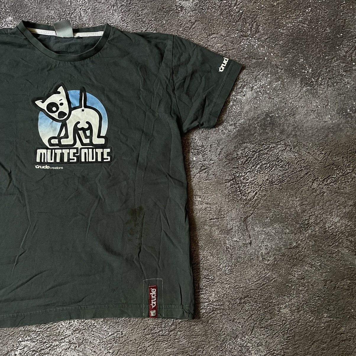 Vintage Vintage Y2K ADULT “ NUTS NUTS DOGS COCK DICK ASS“ FUNNY Tee Size US S / EU 44-46 / 1 - 3 Thumbnail