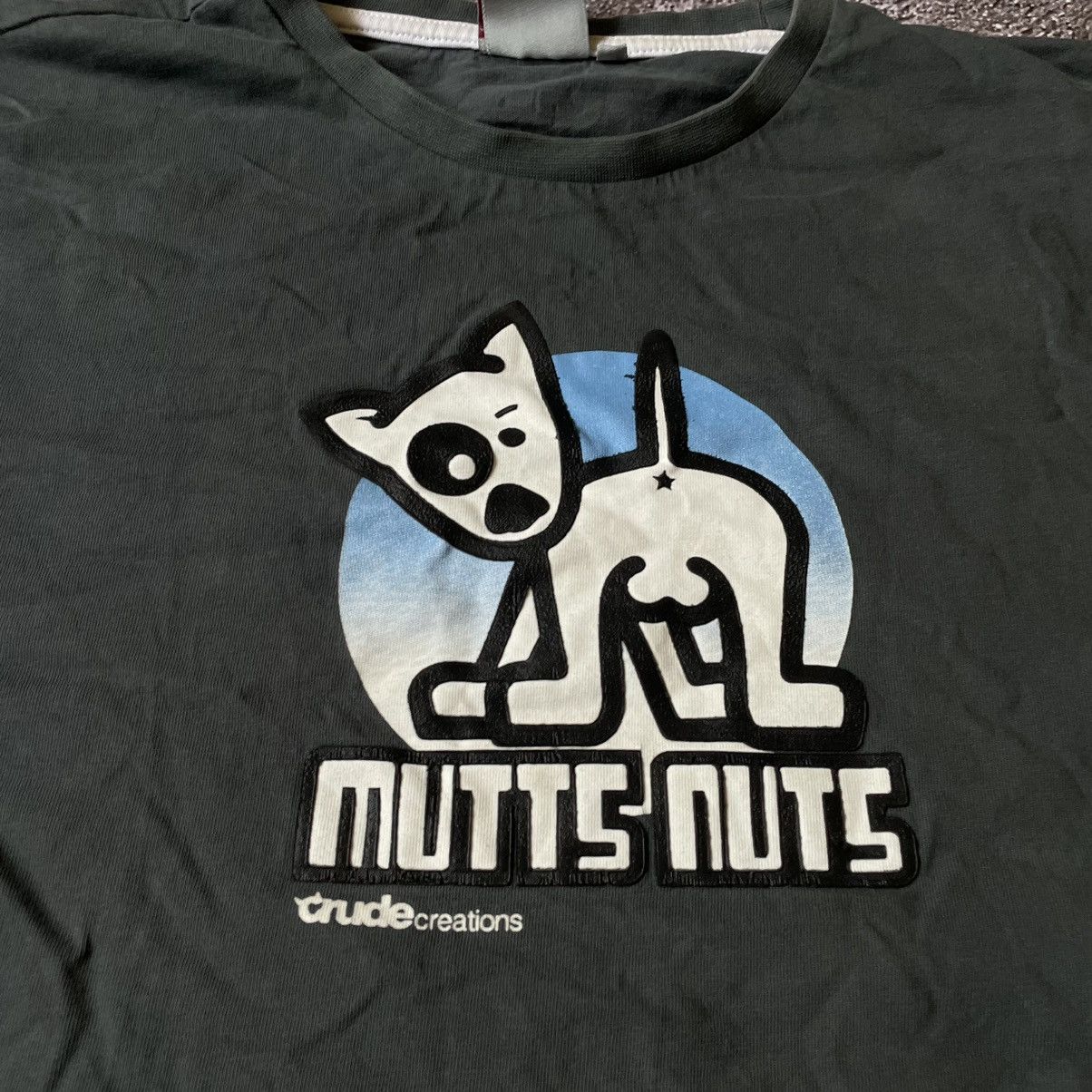 Vintage Vintage Y2K ADULT “ NUTS NUTS DOGS COCK DICK ASS“ FUNNY Tee Size US S / EU 44-46 / 1 - 5 Thumbnail
