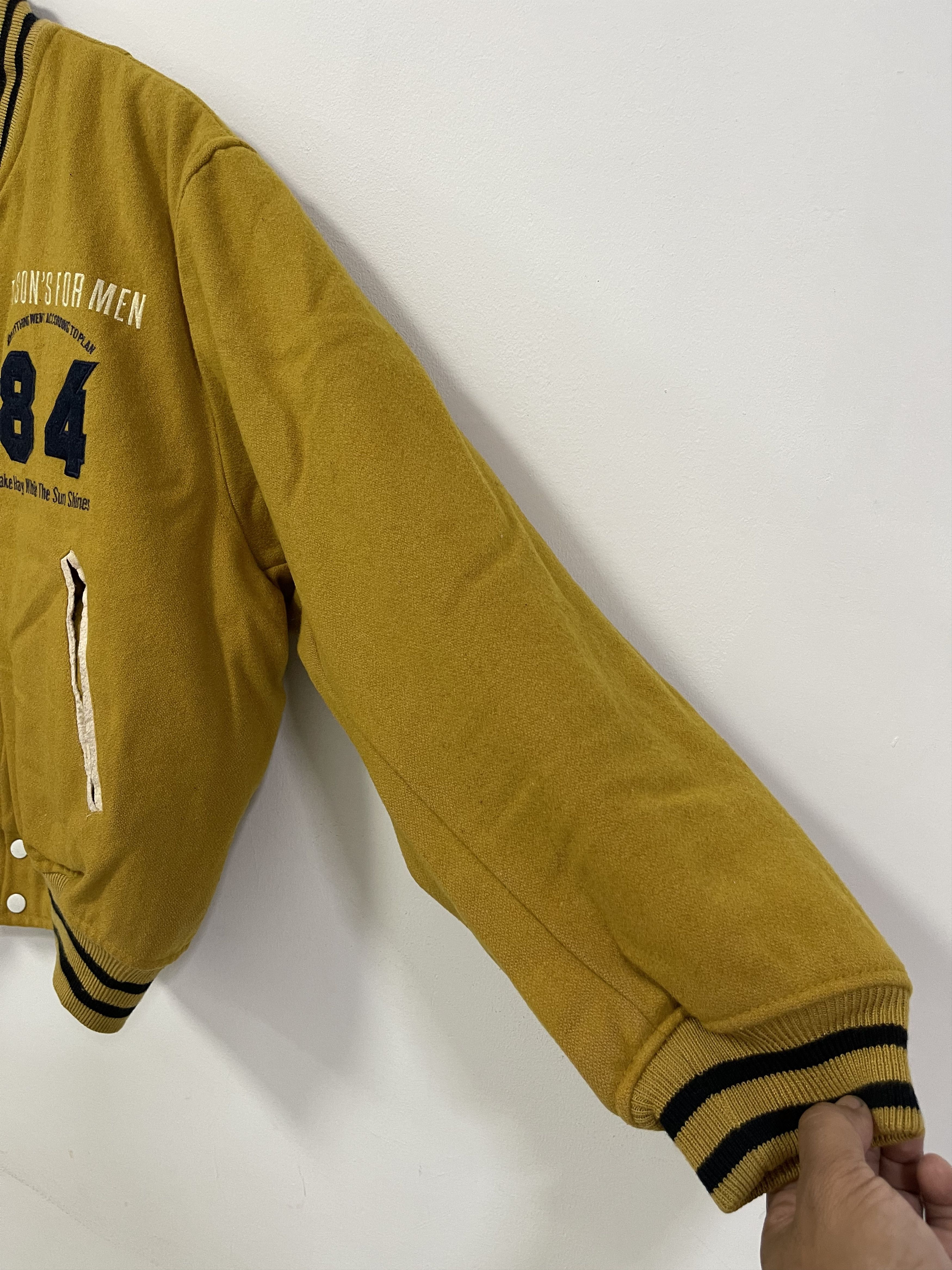 PERSON'S Vintage Person’s For Men Wool Letterman Bomber Jacket Size US XL / EU 56 / 4 - 8 Thumbnail