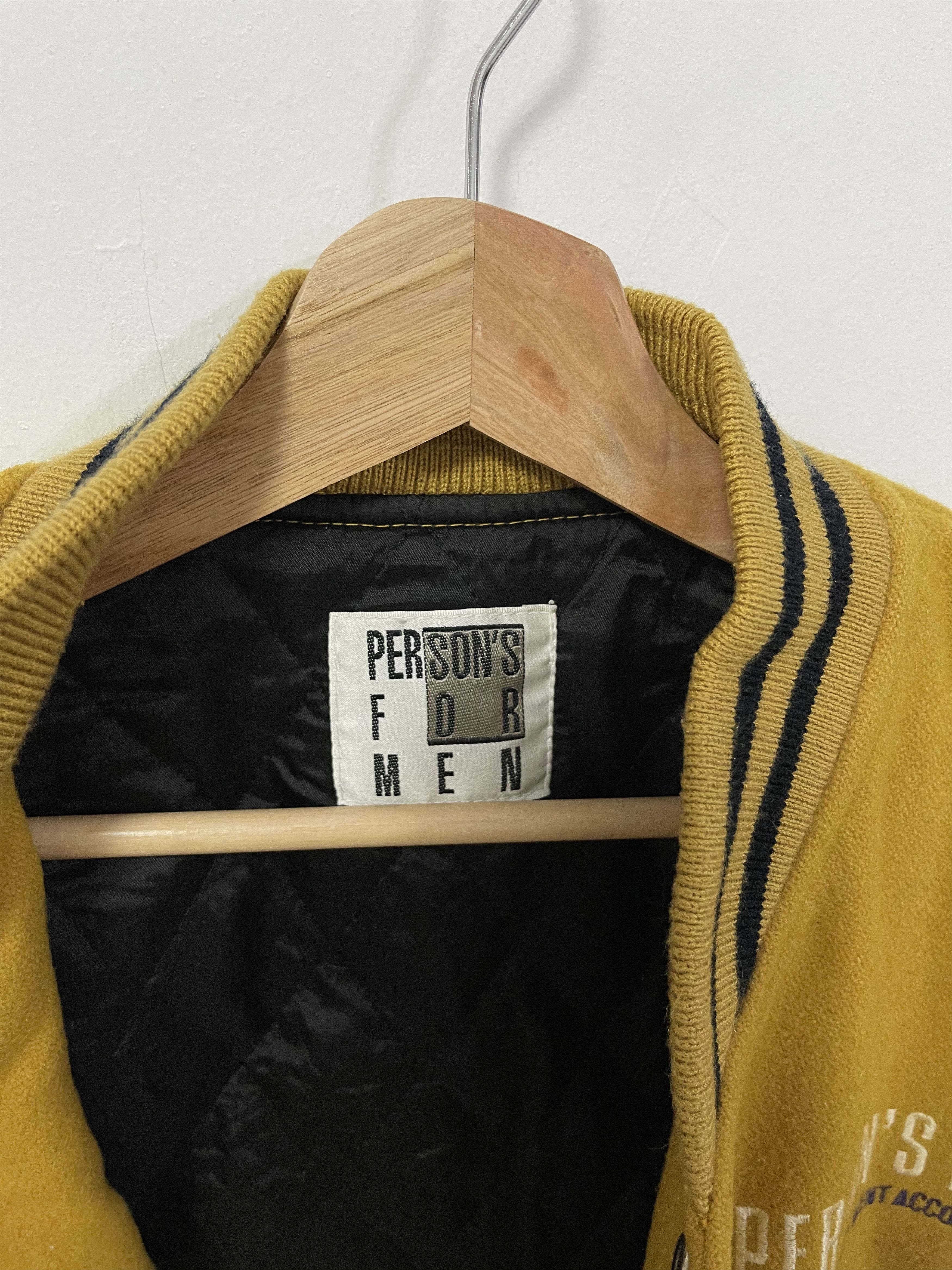 PERSON'S Vintage Person’s For Men Wool Letterman Bomber Jacket Size US XL / EU 56 / 4 - 12 Thumbnail