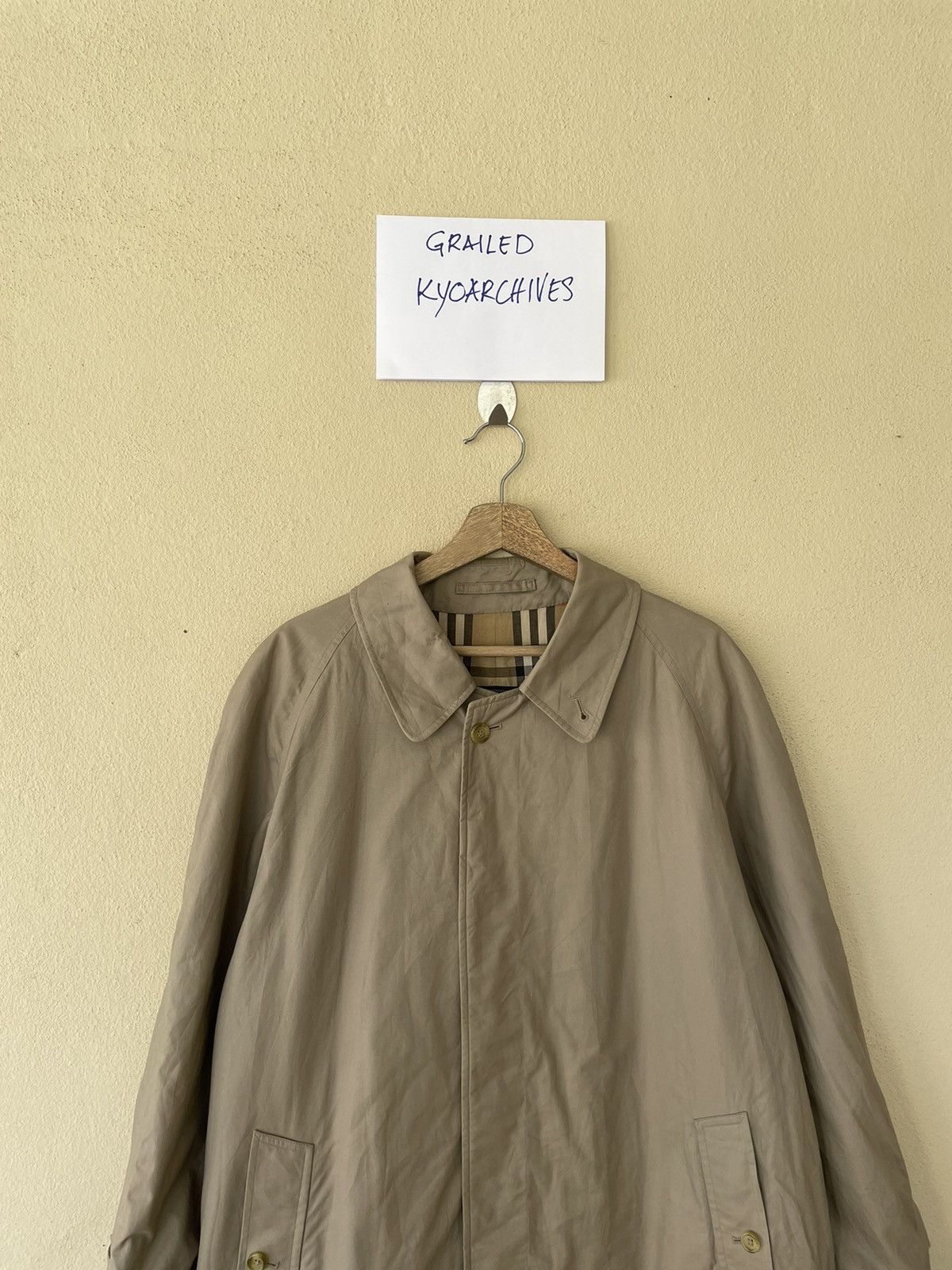 Burberry VINTAGE BURBERRY’S TRENCH JACKET Size US L / EU 52-54 / 3 - 3 Thumbnail