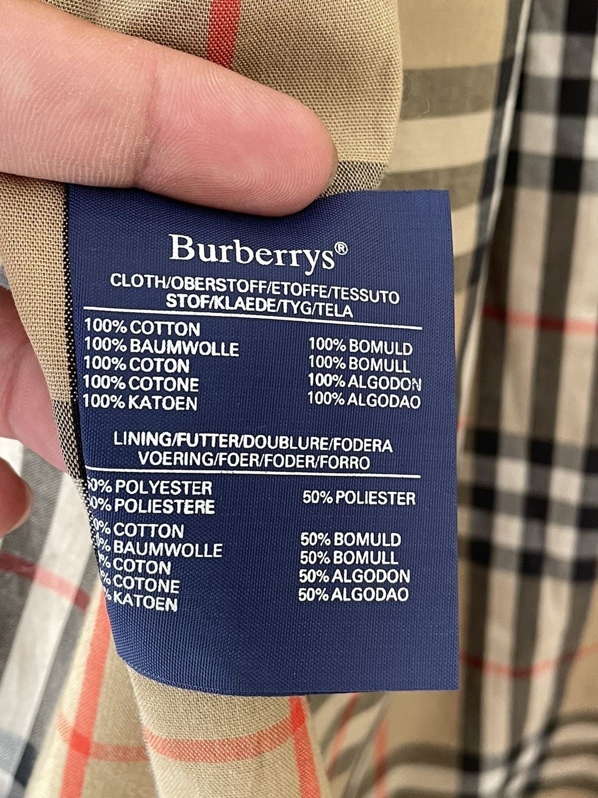 Burberry VINTAGE BURBERRY’S TRENCH JACKET Size US L / EU 52-54 / 3 - 16 Thumbnail